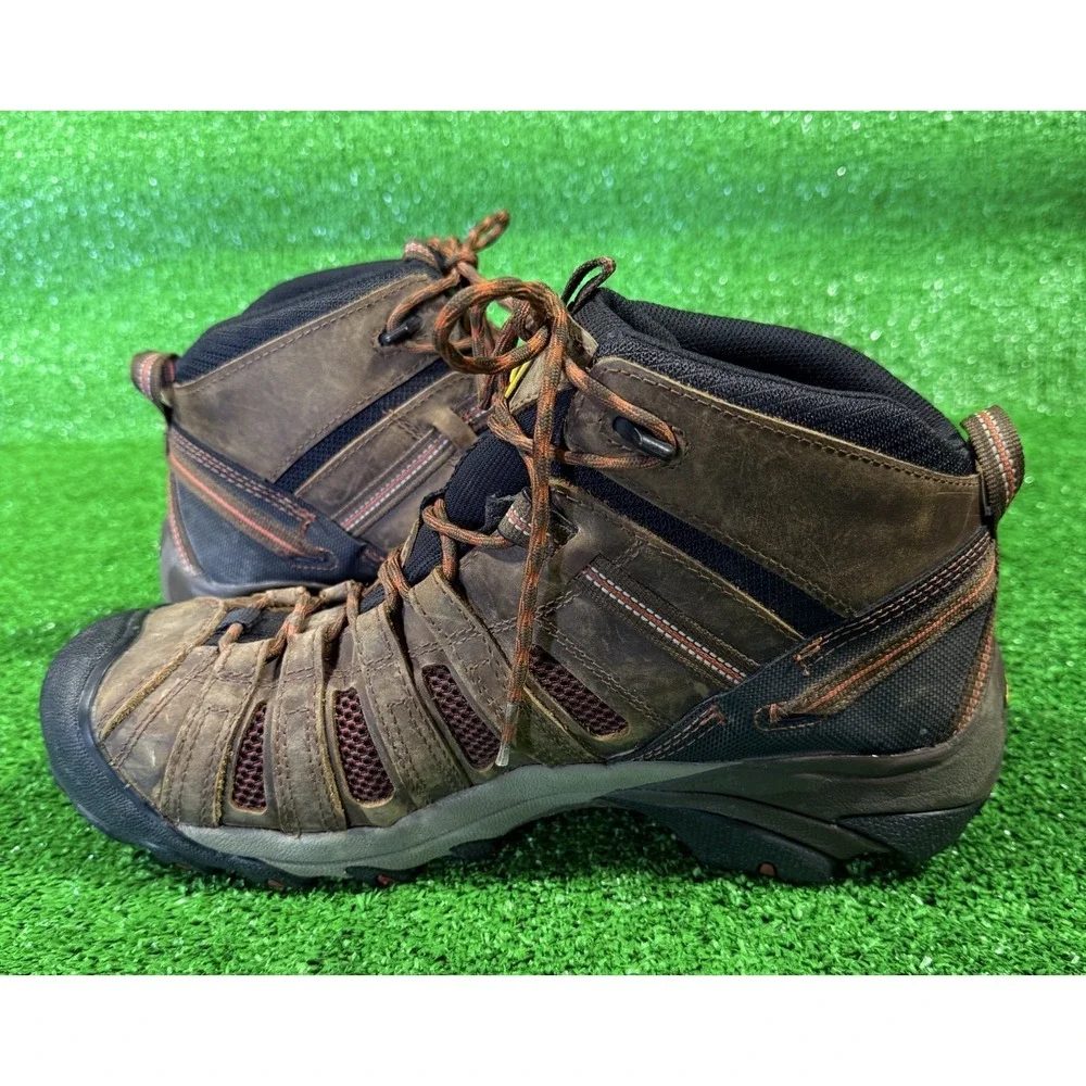 KEEN Flint - Men's Mid Steel Toe Utility Boot 1007972EE - Size 11.5‎ EE